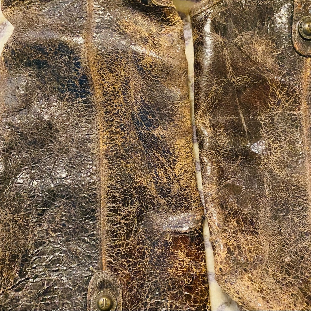Frye intentionally Distressed Leather Knee High Boots - Picture 12 of 13